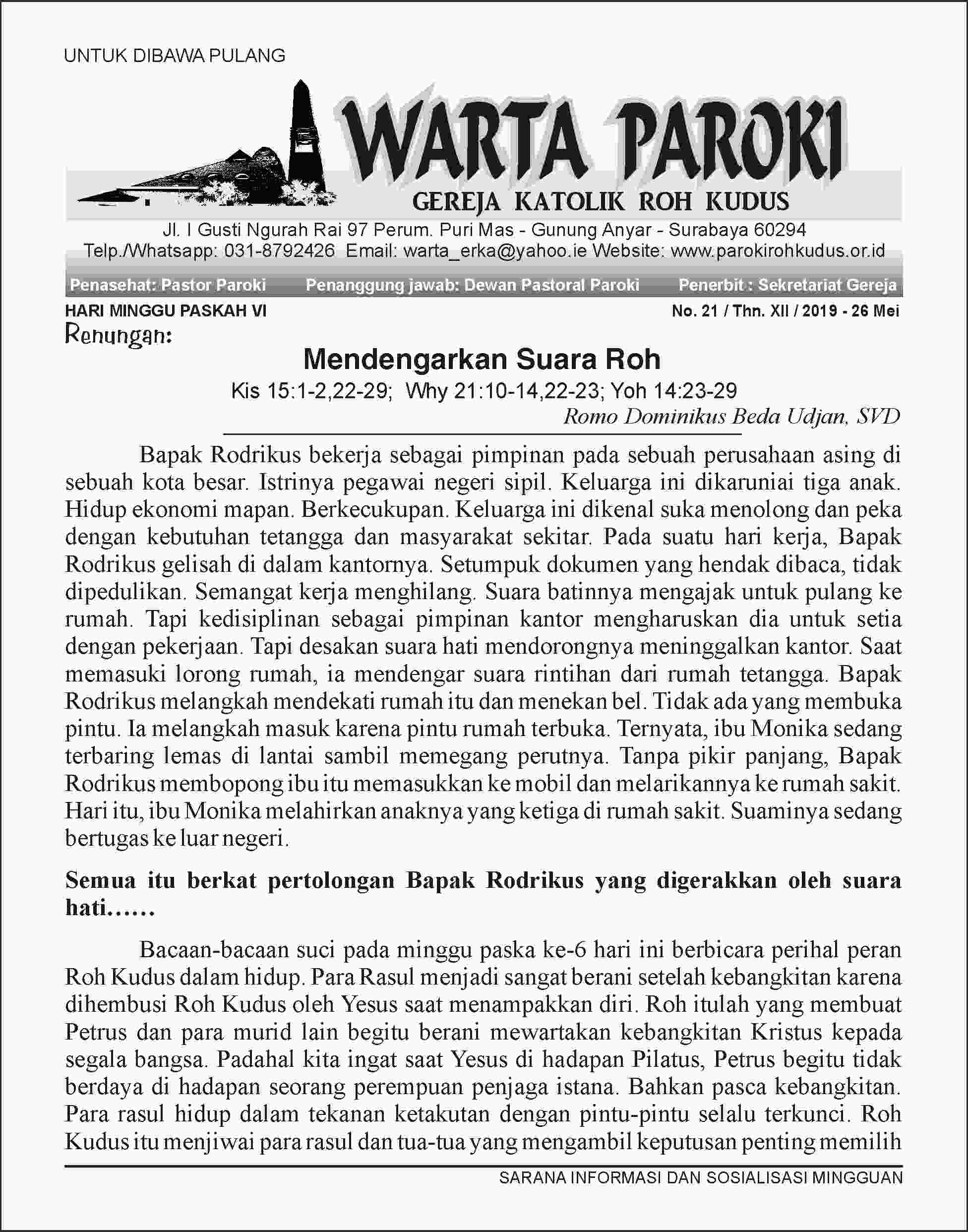Paroki Roh Kudus